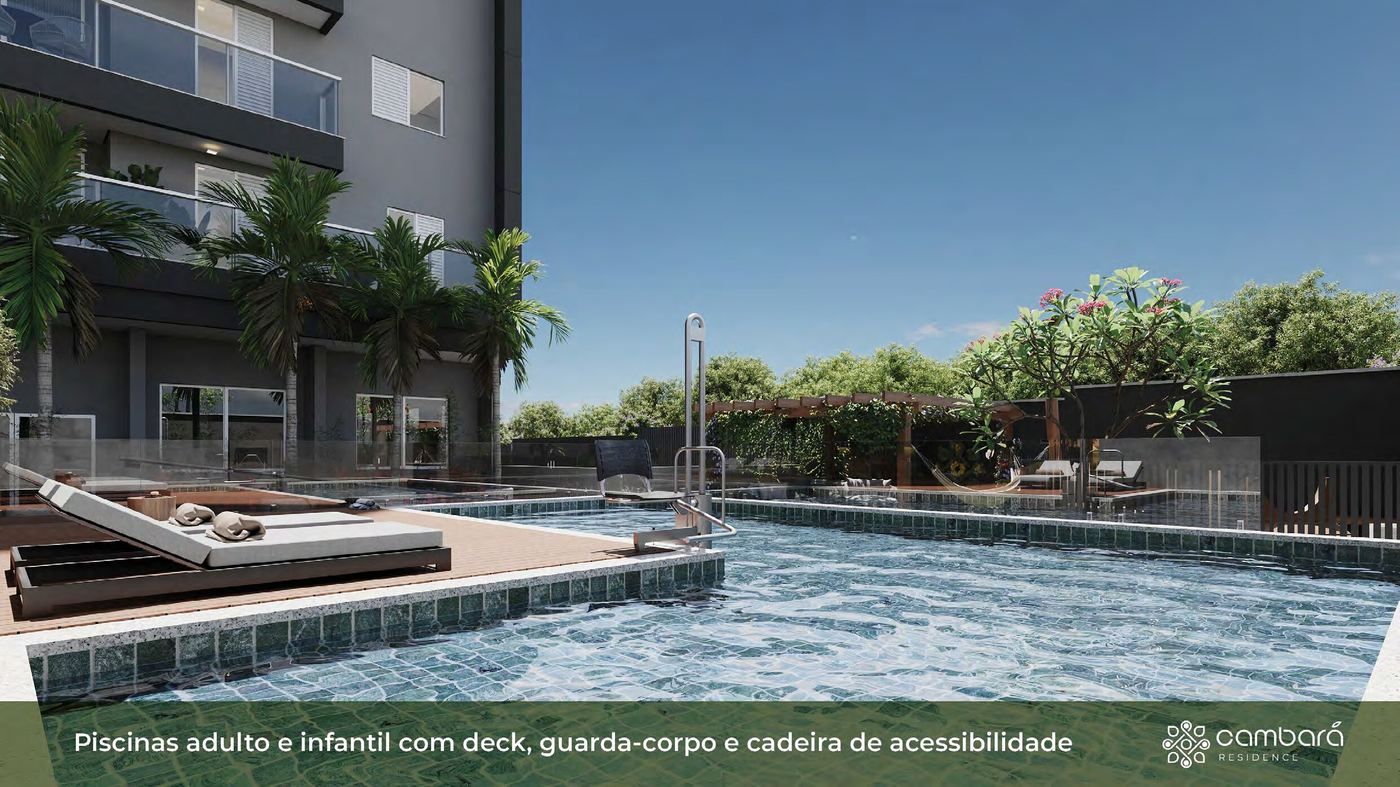 Cambará Residence — Piscina — imagem meramente ilustrativa
